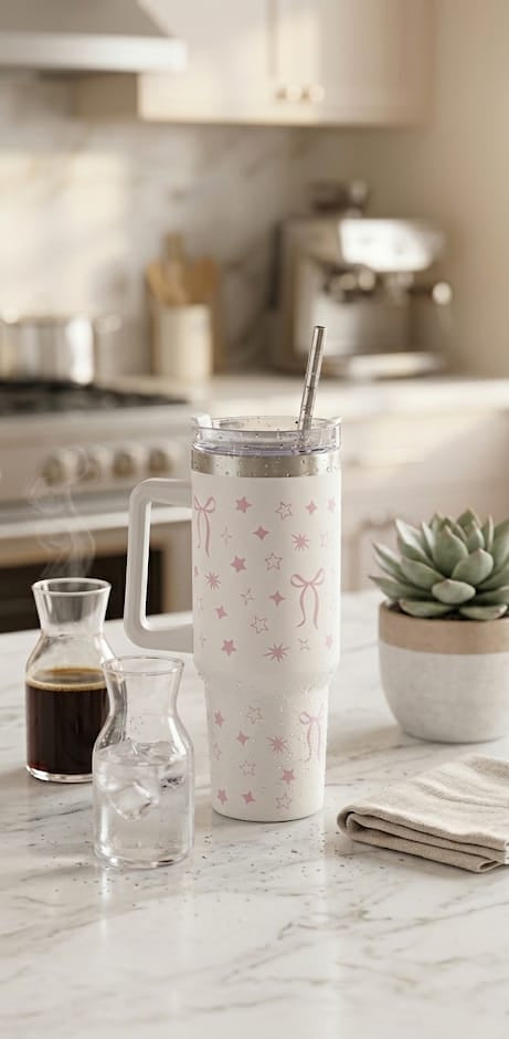 Tumbler with Straw 14 oz | Flowstate 3-Position Lid | Cup Holder Compatible for Travel
