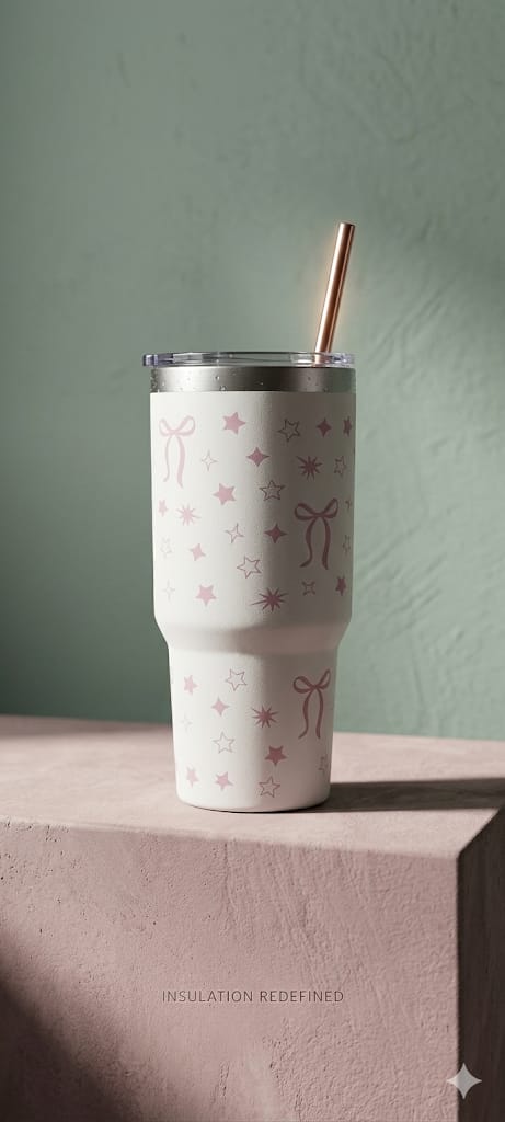 Tumbler with Straw 14 oz | Flowstate 3-Position Lid | Cup Holder Compatible for Travel