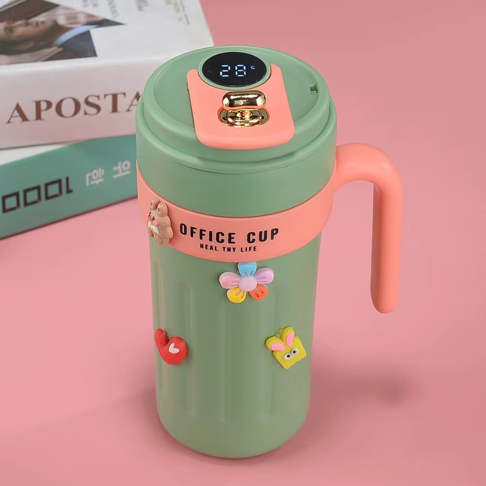 Chromacore 500ml Smart Insulated Travel Mug – Vibrant Mix-Color Series | Office Cup | Hot-Cold | 650ml | Tempreture