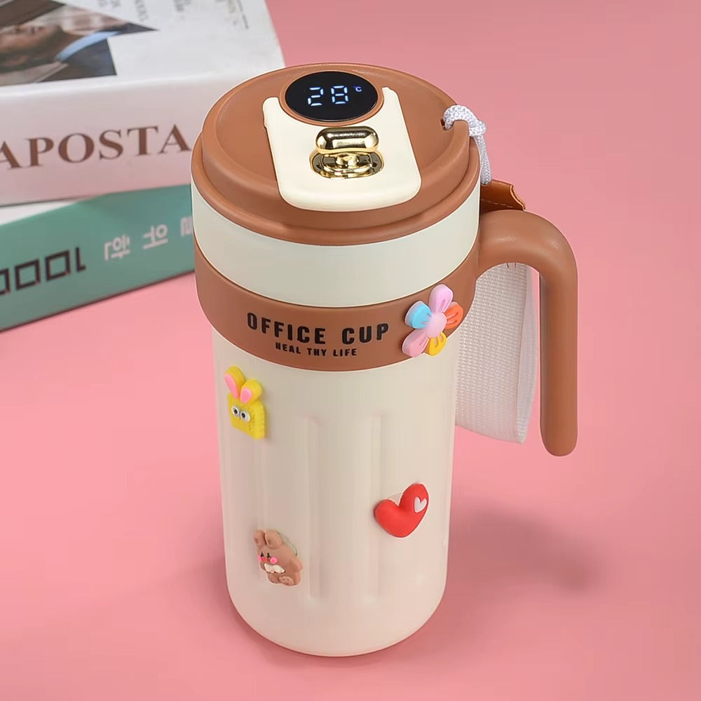 Chromacore 500ml Smart Insulated Travel Mug – Vibrant Mix-Color Series | Office Cup | Hot-Cold | 650ml | Tempreture