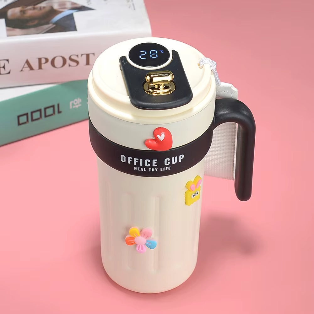Chromacore 500ml Smart Insulated Travel Mug – Vibrant Mix-Color Series | Office Cup | Hot-Cold | 650ml | Tempreture
