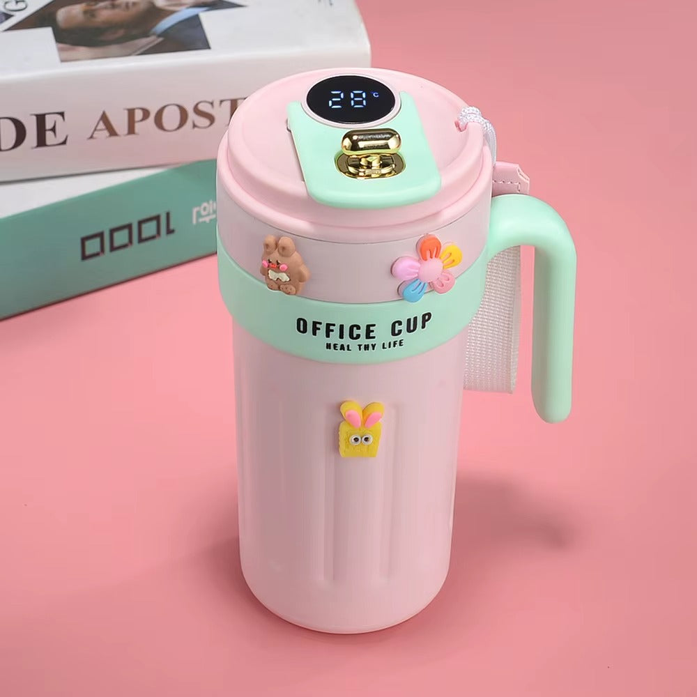 Chromacore 500ml Smart Insulated Travel Mug – Vibrant Mix-Color Series | Office Cup | Hot-Cold | 650ml | Tempreture